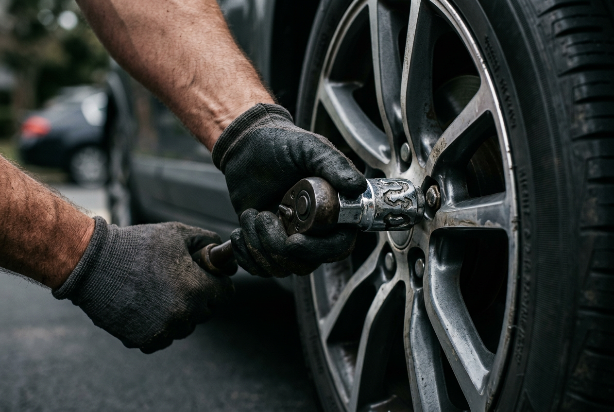Wheel Lock Removal